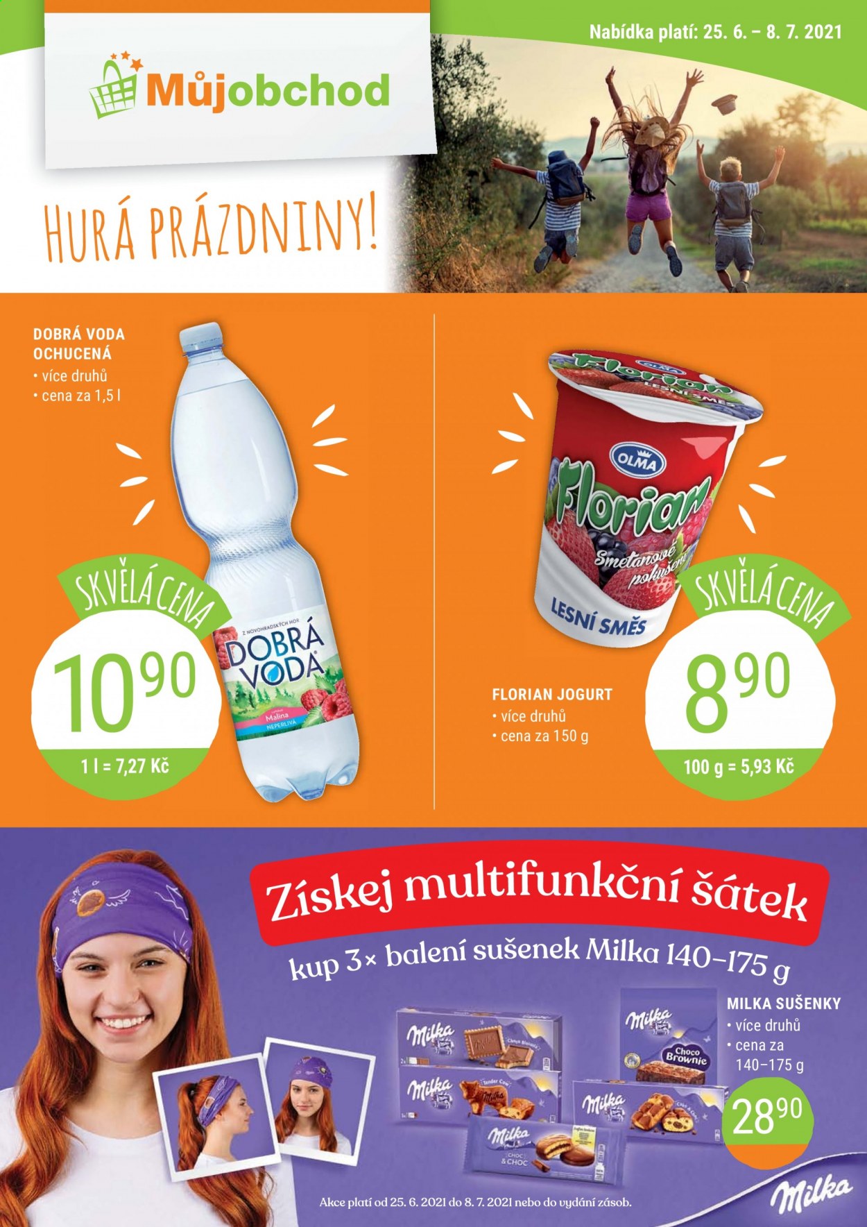 Leták Můj obchod - 25.6.2021 - 8.7.2021. Strana 1