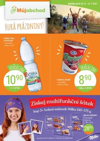 Leták Můj obchod - 25.6.2021 - 8.7.2021.