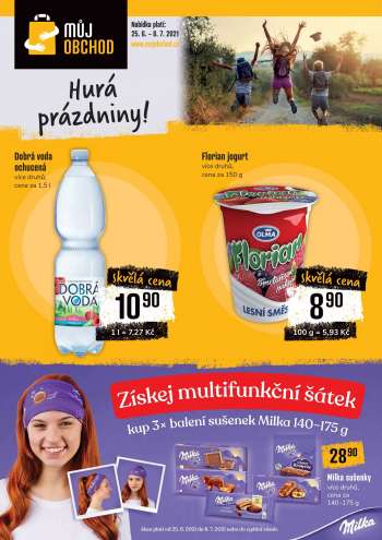 Leták Můj obchod - 25.6.2021 - 8.7.2021.