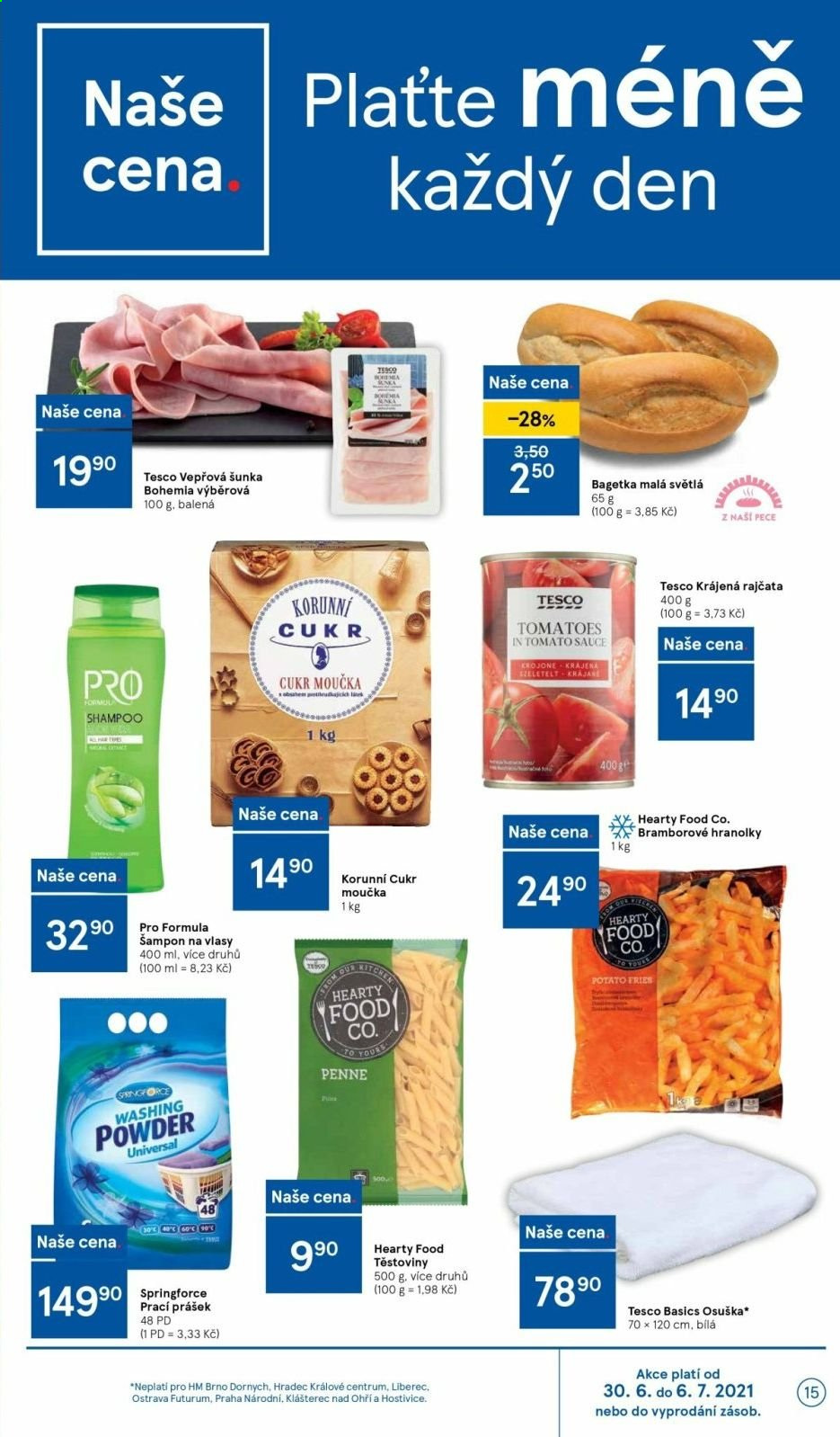 Leták TESCO - 30.6.2021 - 6.7.2021. Strana 15