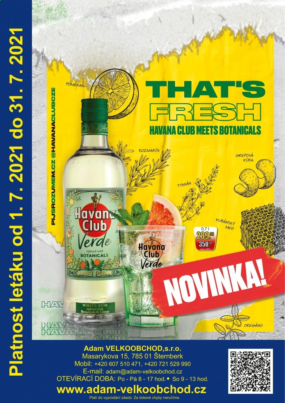 Leták Adam velkoobchod Šternberk - 1.7.2021 - 31.7.2021. Strana 65