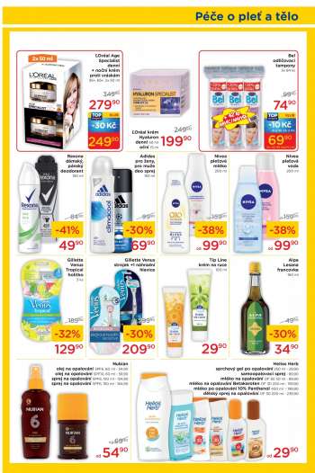 thumbnail - Helios Herb sprchový gel po opalování 250 ml - 29,90 samoopalovací sprej - 89,90 mléko na opalování OF 50 50 ml - 89,90 mléko na opalování OF 30 200 ml - 159,90 mléko po opalování 400 ml - 199,90 dětský sprej na opalování OF 50 200 ml - 239,90