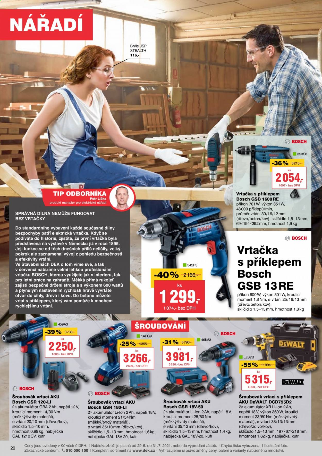 Leták DEK - 29.6.2021 - 31.7.2021. Strana 20