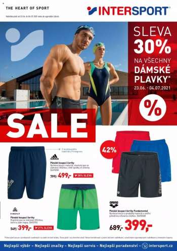 Leták INTERSPORT - 23.6.2021 - 7.7.2021.