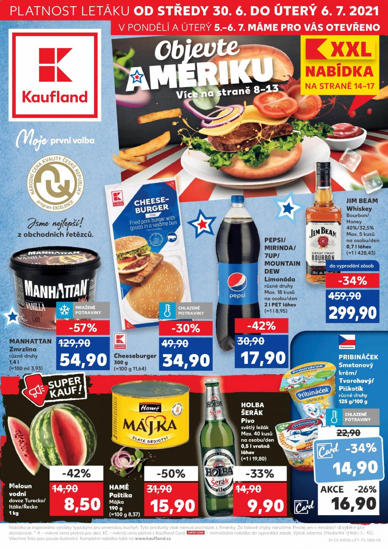 Leták Kaufland - 30.6.2021 - 6.7.2021. Strana 1
