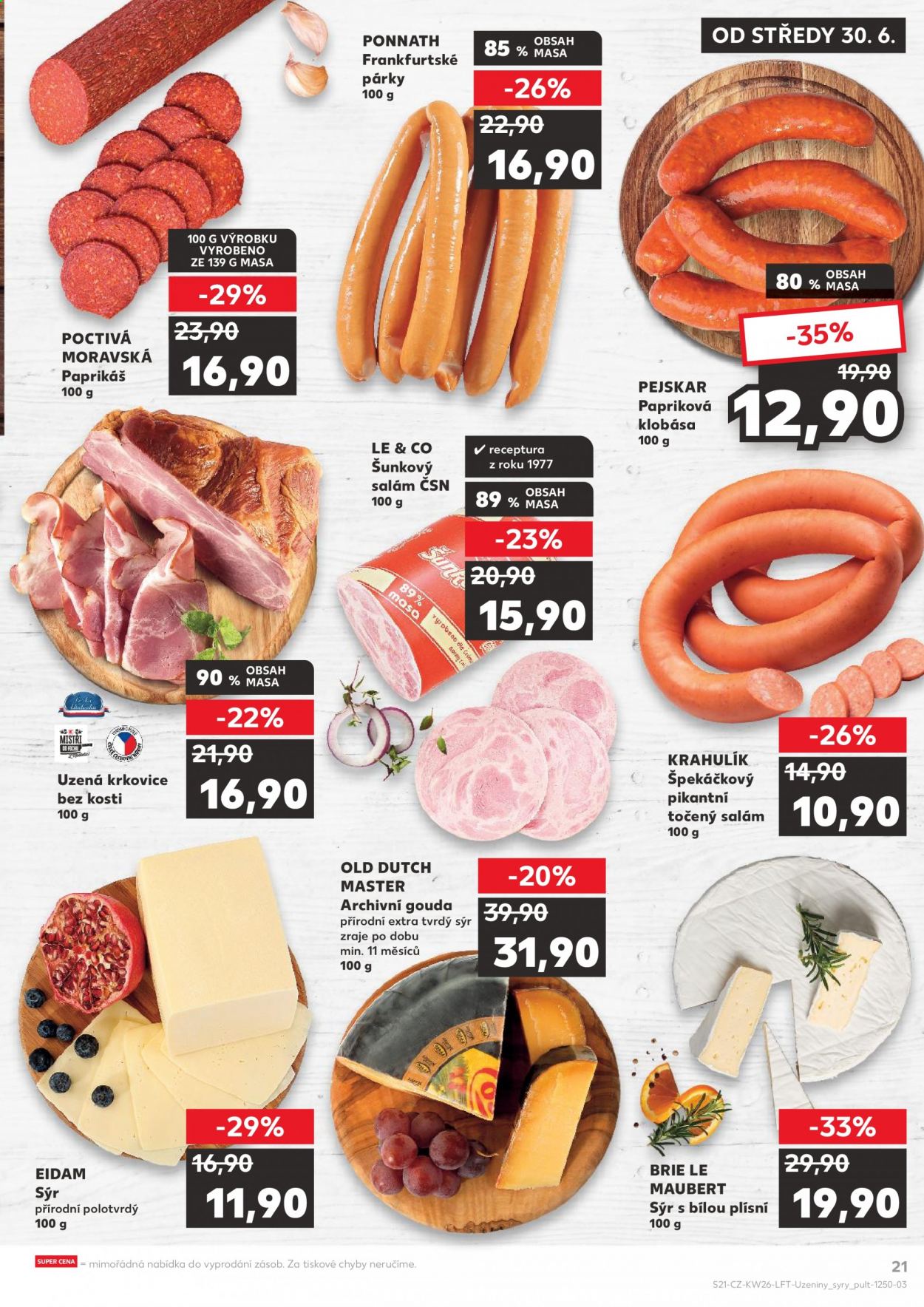 Leták Kaufland - 30.6.2021 - 6.7.2021. Strana 21