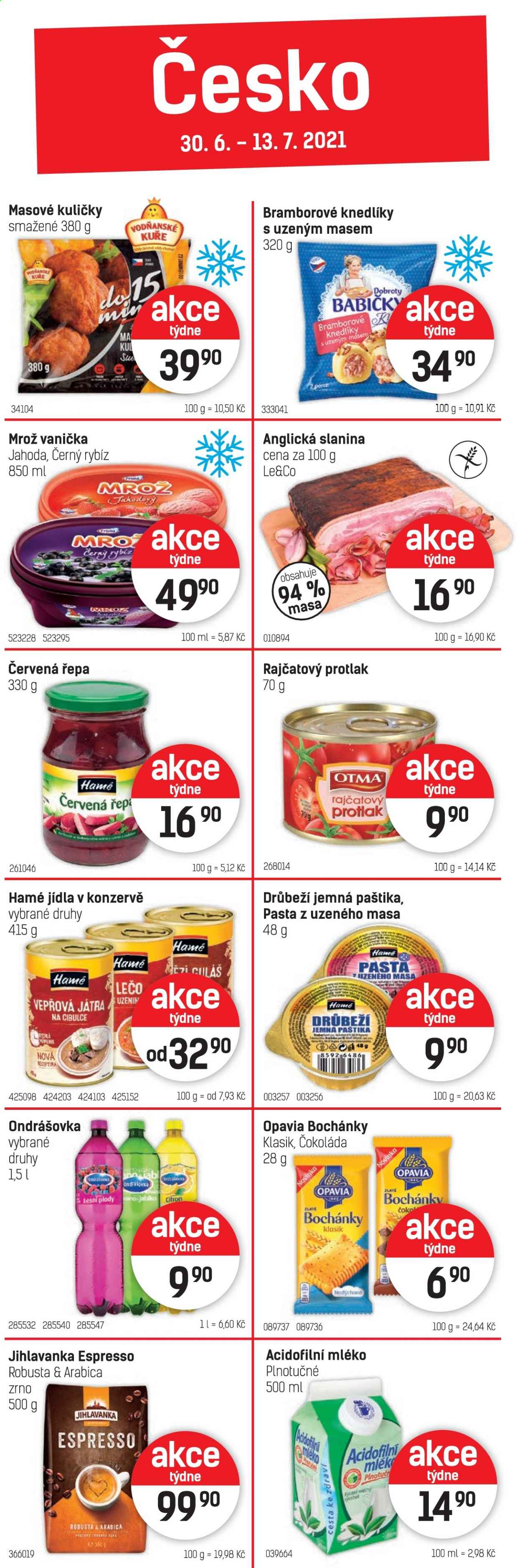 Leták Konzum - 30.6.2021 - 13.7.2021. Strana 4
