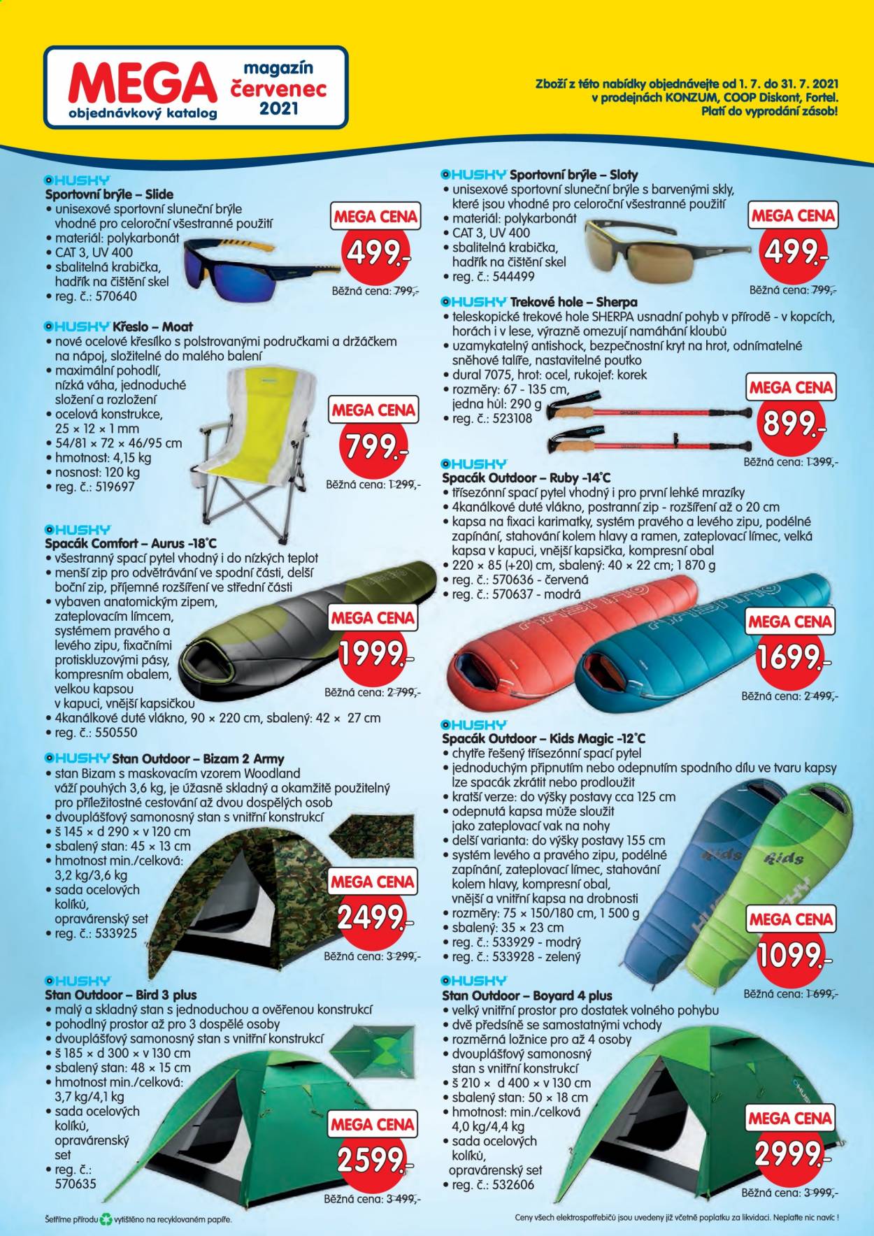 Leták Konzum - 1.7.2021 - 31.7.2021. Strana 2