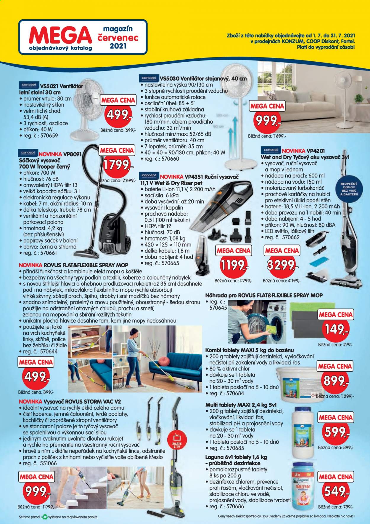 Leták Konzum - 1.7.2021 - 31.7.2021. Strana 6