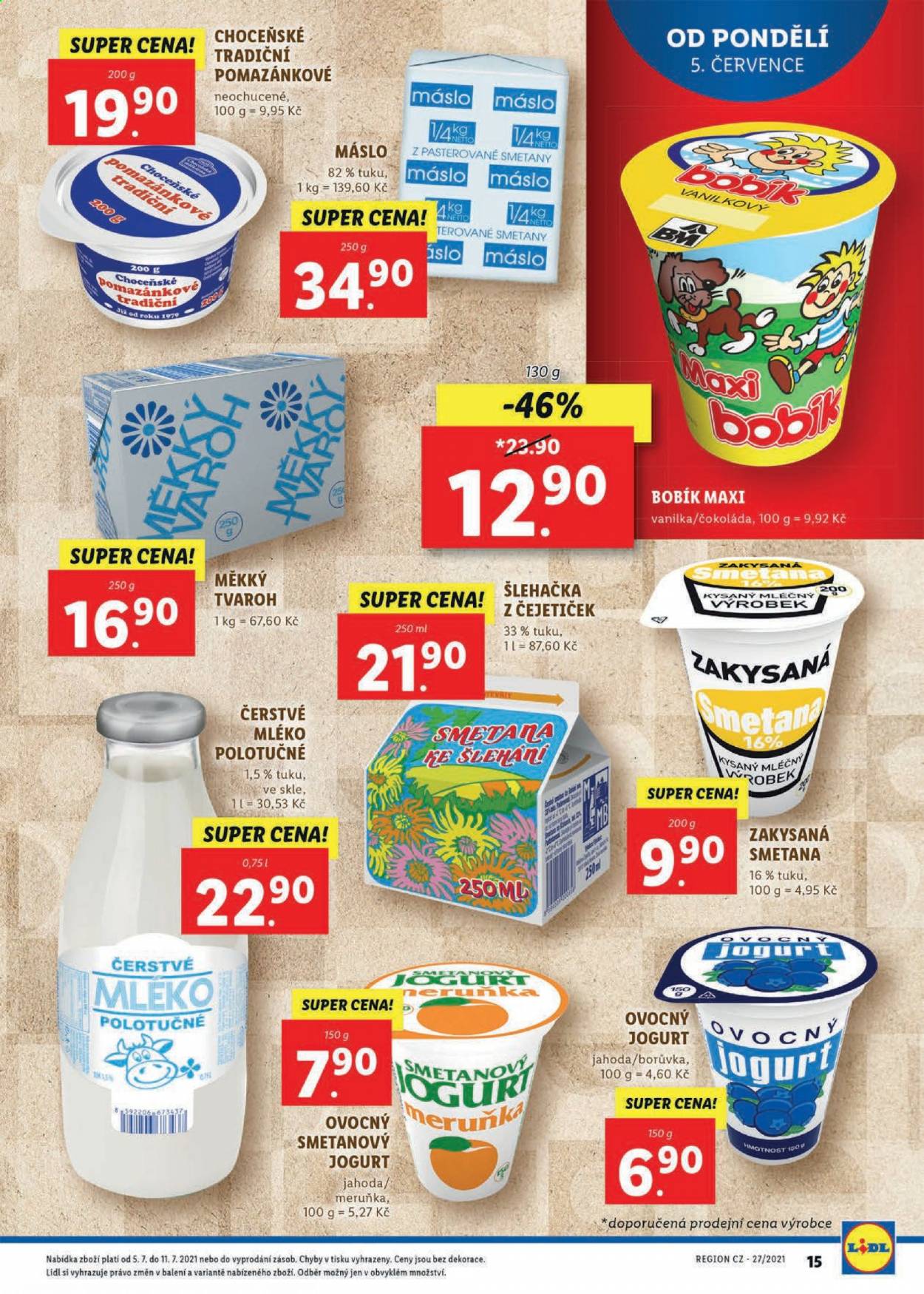 Leták Lidl - 5.7.2021 - 11.7.2021. Strana 15