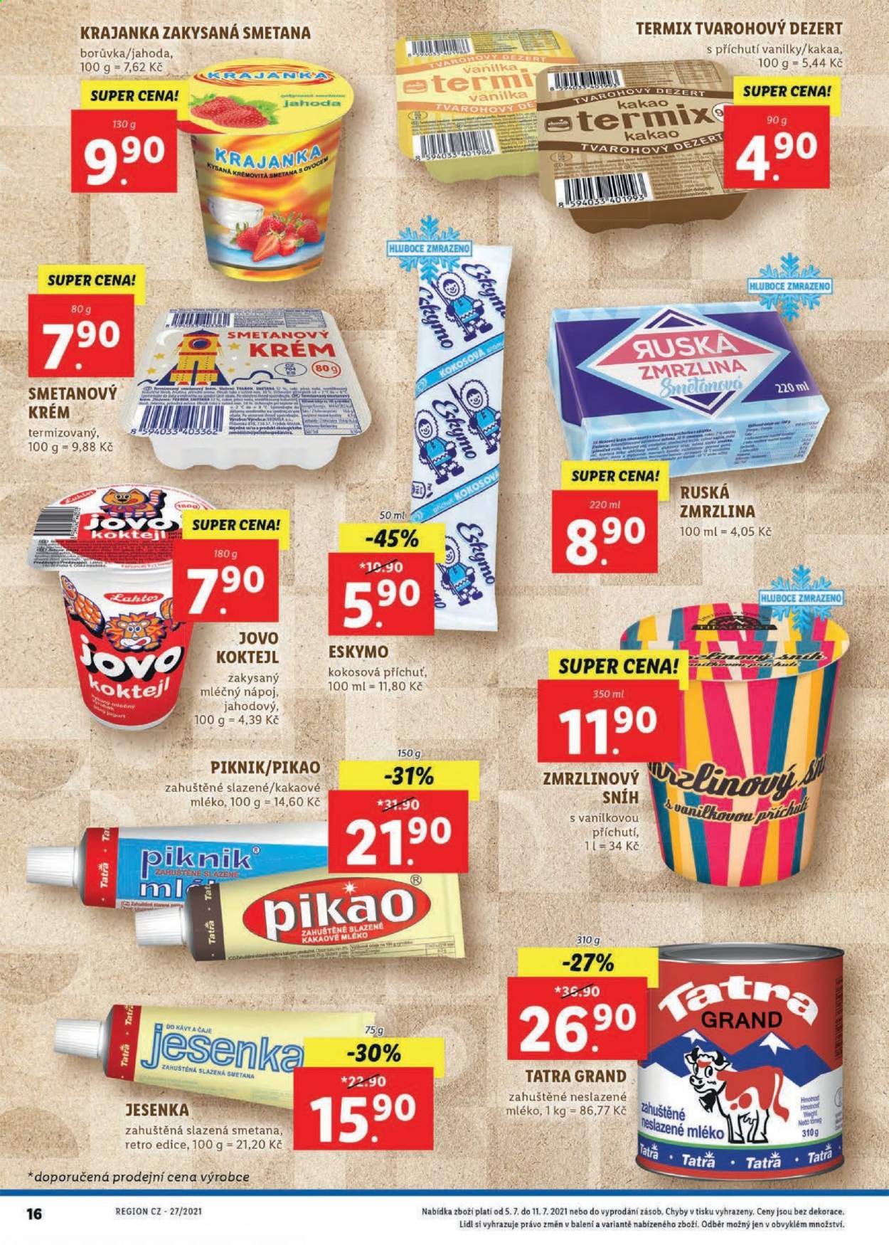Leták Lidl - 5.7.2021 - 11.7.2021. Strana 16