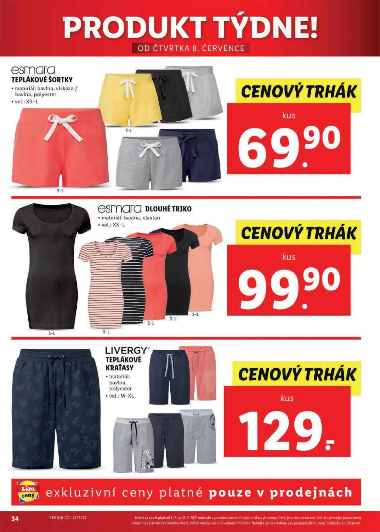 Leták Lidl - 5.7.2021 - 11.7.2021. Strana 34