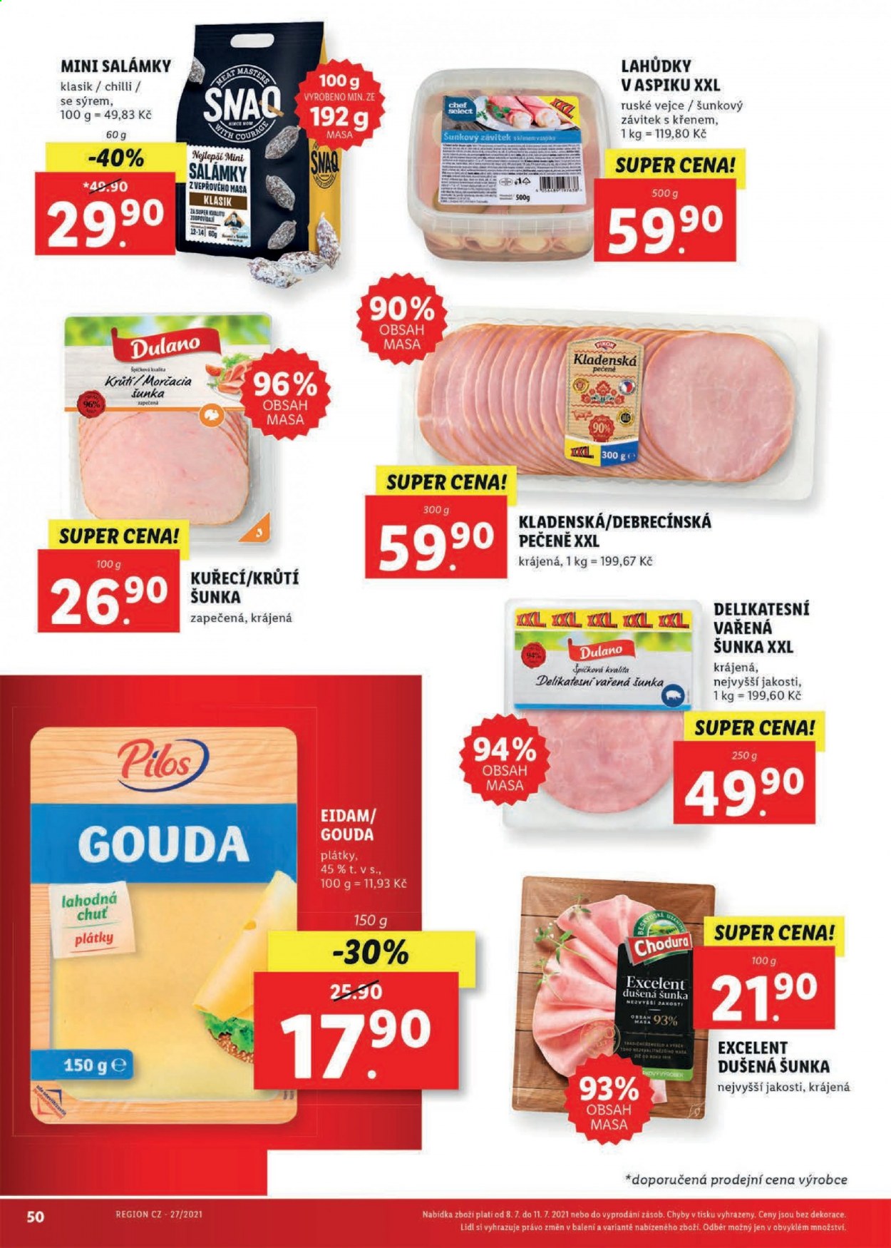Leták Lidl - 5.7.2021 - 11.7.2021. Strana 50