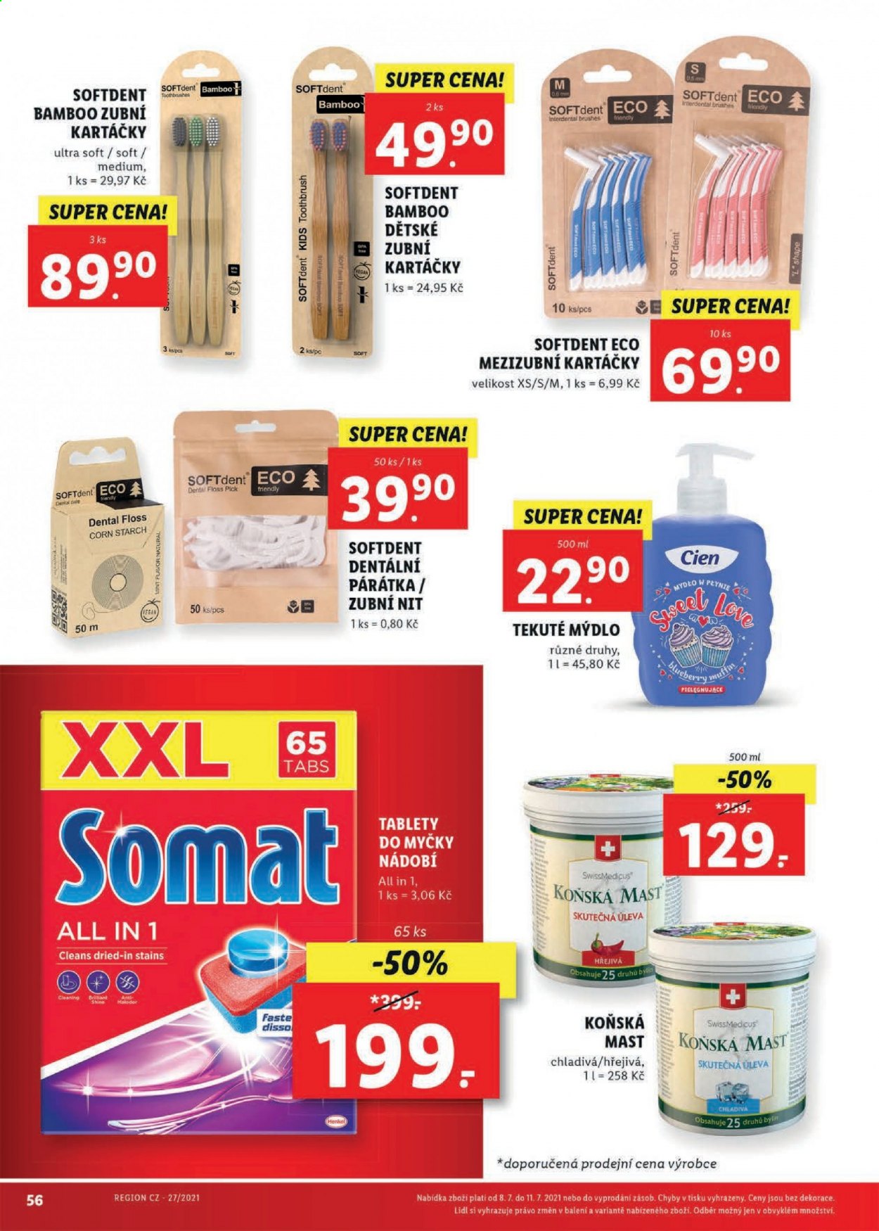 Leták Lidl - 5.7.2021 - 11.7.2021. Strana 56