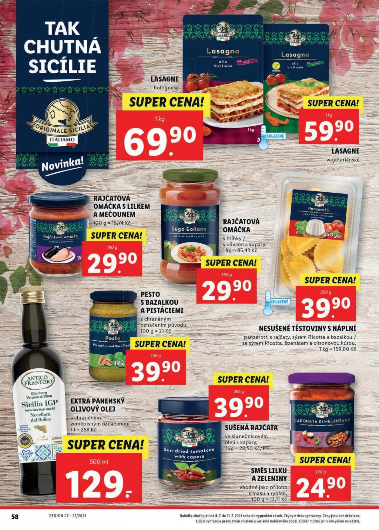 Leták Lidl - 5.7.2021 - 11.7.2021. Strana 58