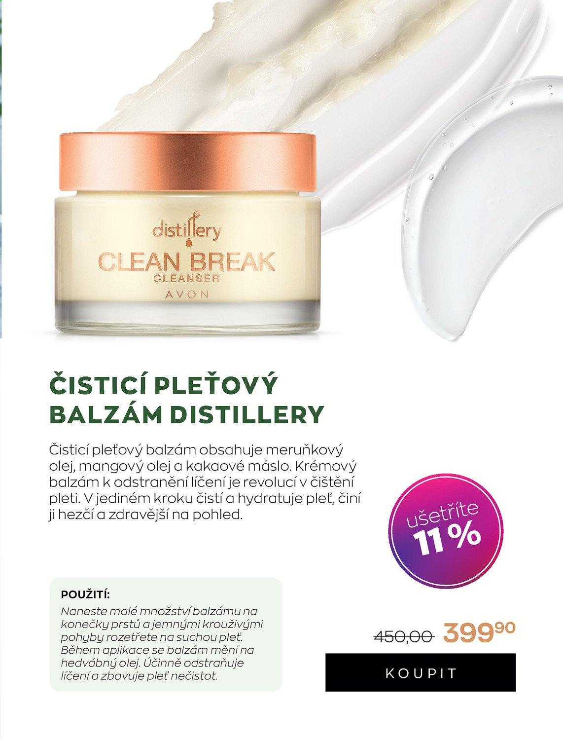 Leták AVON. Strana 3