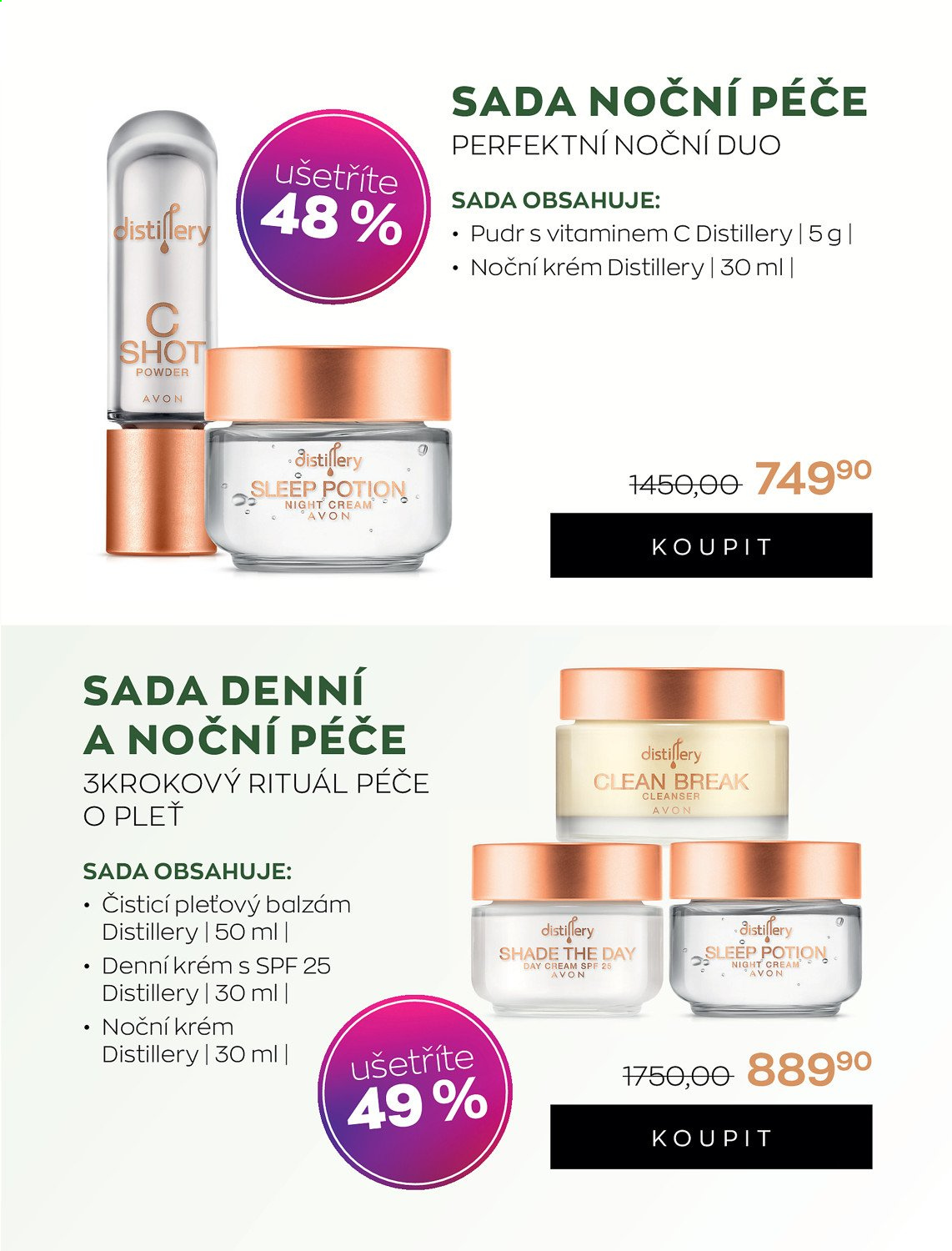 Leták AVON. Strana 5