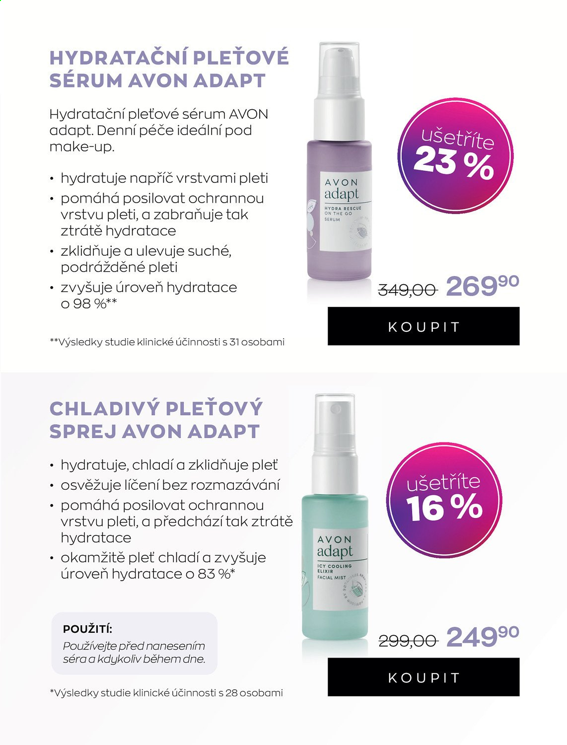 Leták AVON. Strana 11