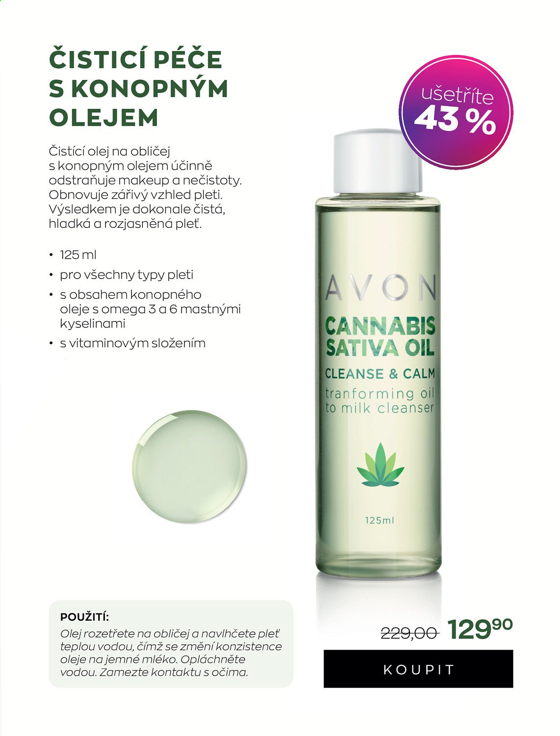 Leták AVON. Strana 15