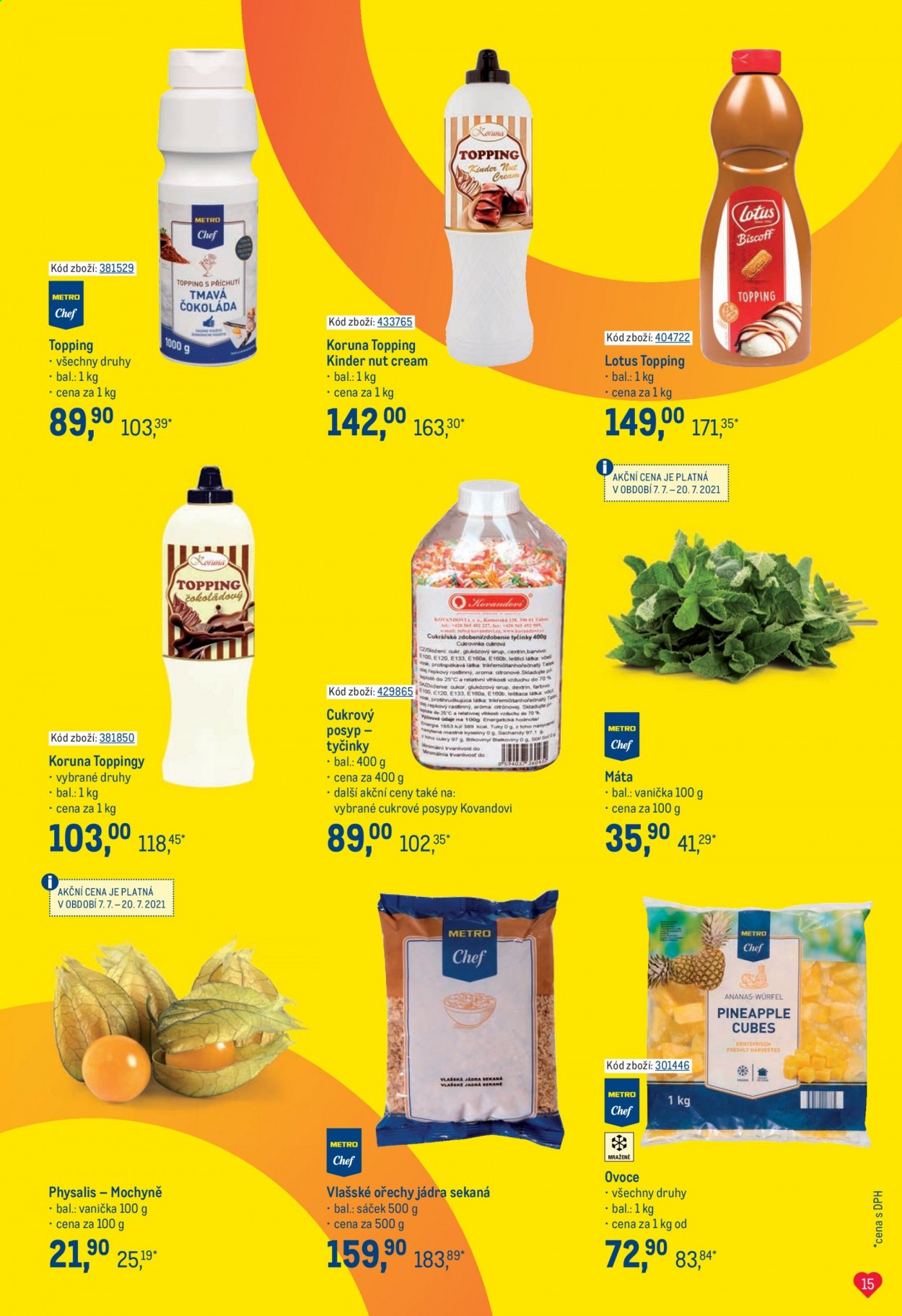Leták MAKRO - 7.7.2021 - 3.8.2021. Strana 15