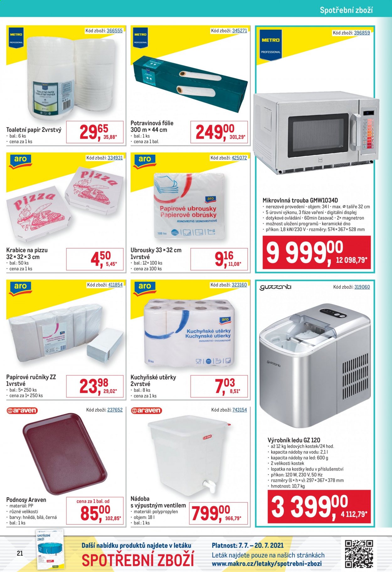 Leták MAKRO - 7.7.2021 - 20.7.2021. Strana 21