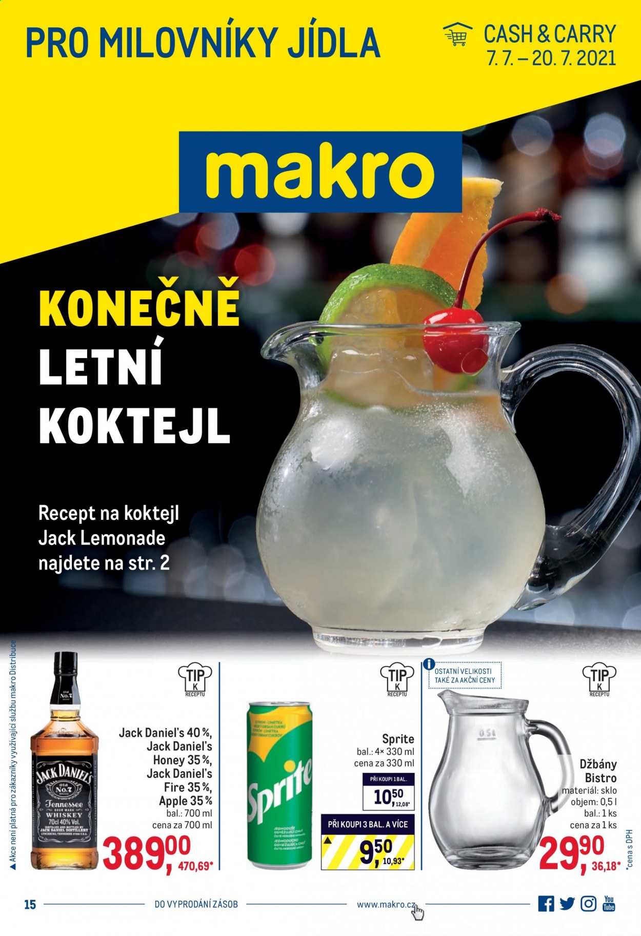 Leták MAKRO - 7.7.2021 - 20.7.2021. Strana 1