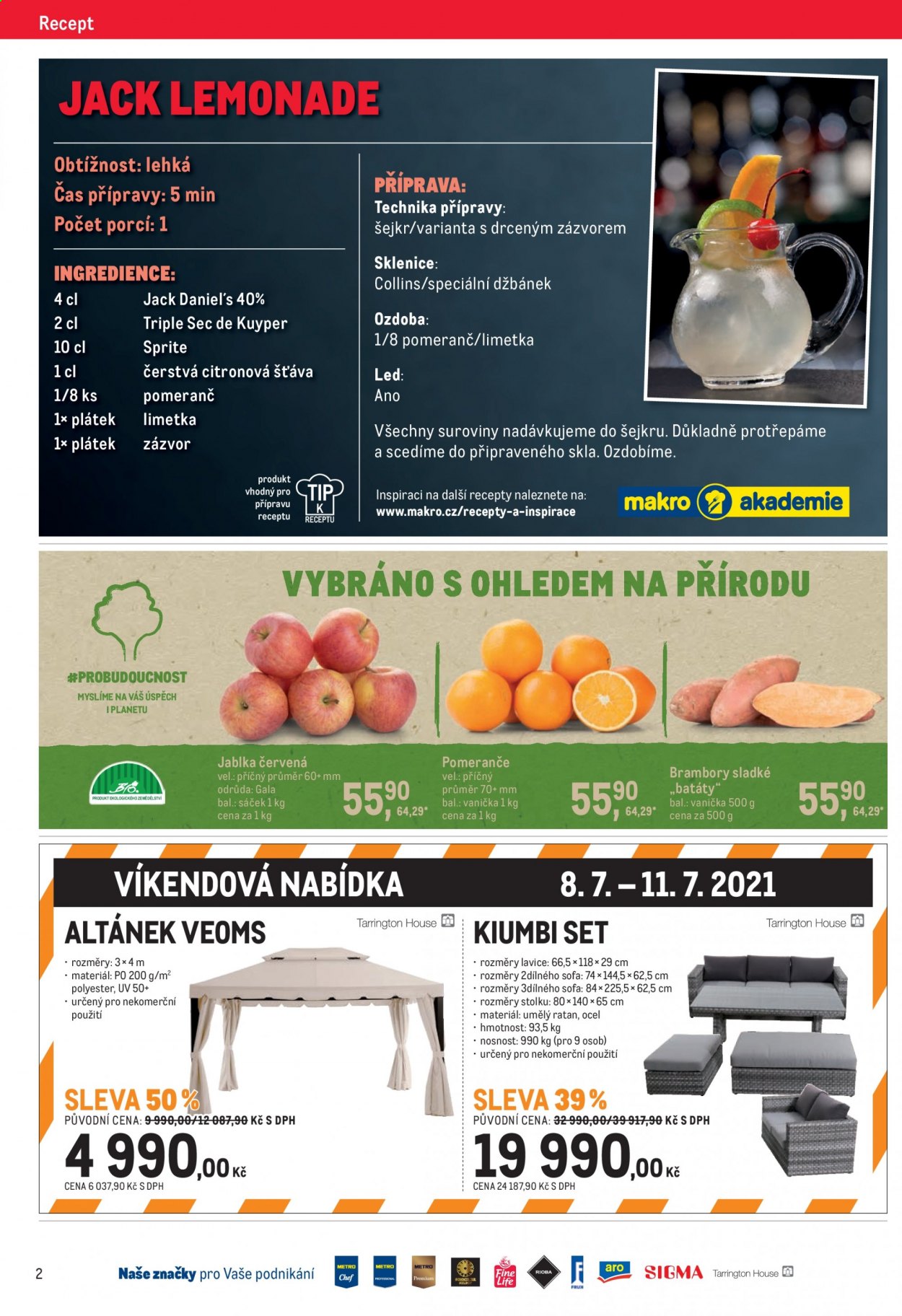 Leták MAKRO - 7.7.2021 - 20.7.2021. Strana 2