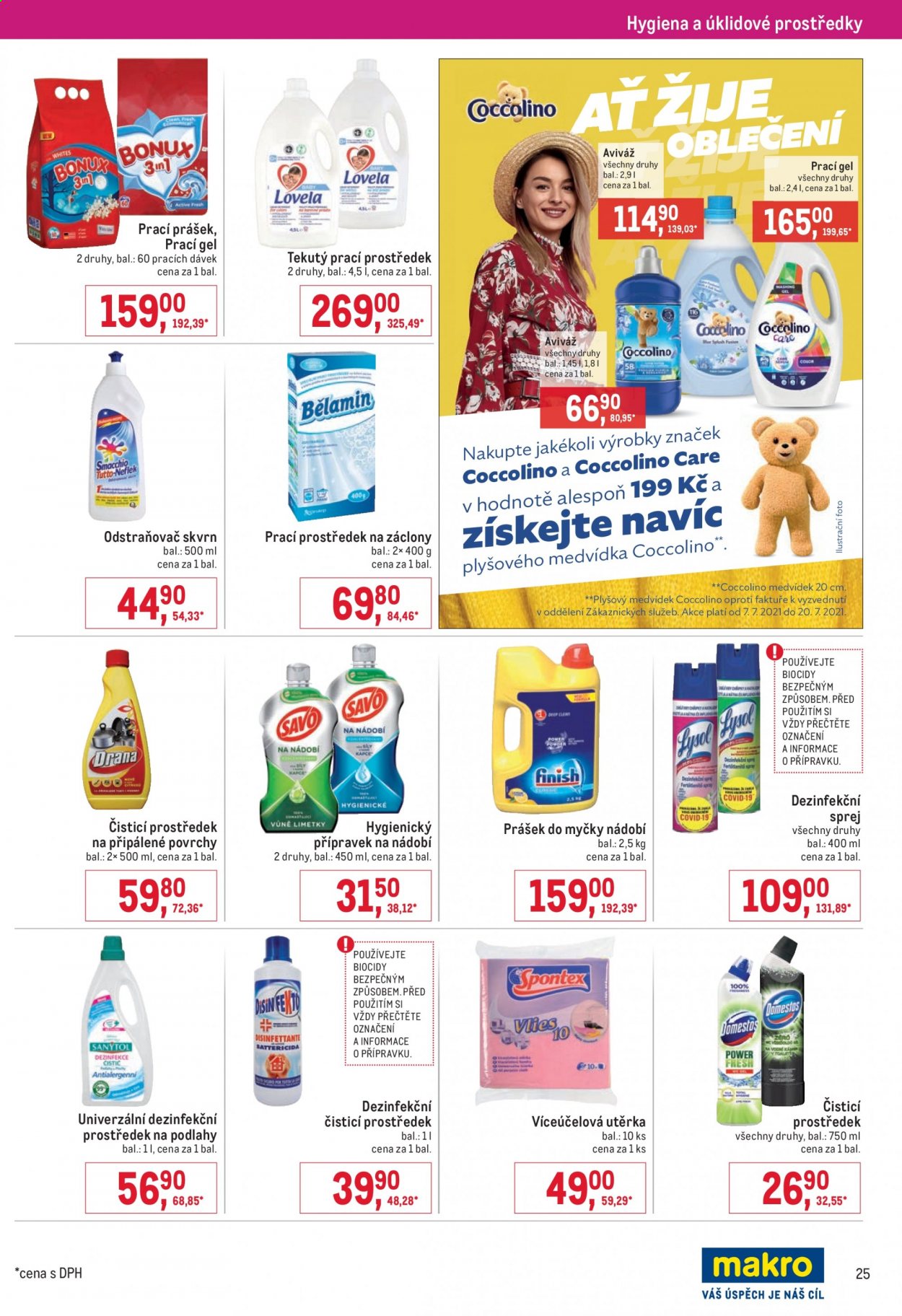 Leták MAKRO - 7.7.2021 - 20.7.2021. Strana 25