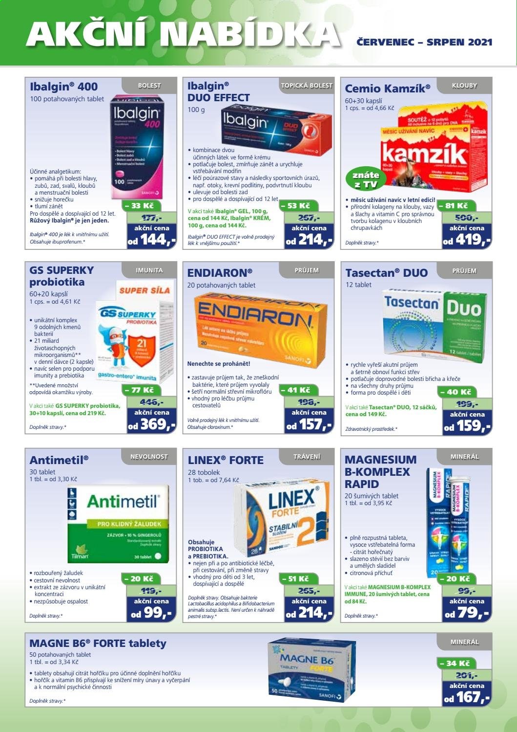 Leták PharmaPoint - 1.7.2021 - 31.8.2021. Strana 2