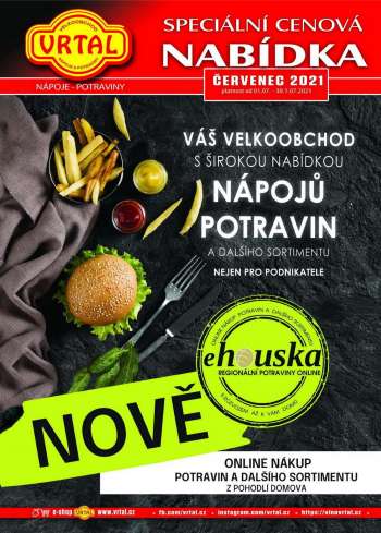 Leták Vrtal - 1.7.2021 - 31.7.2021.