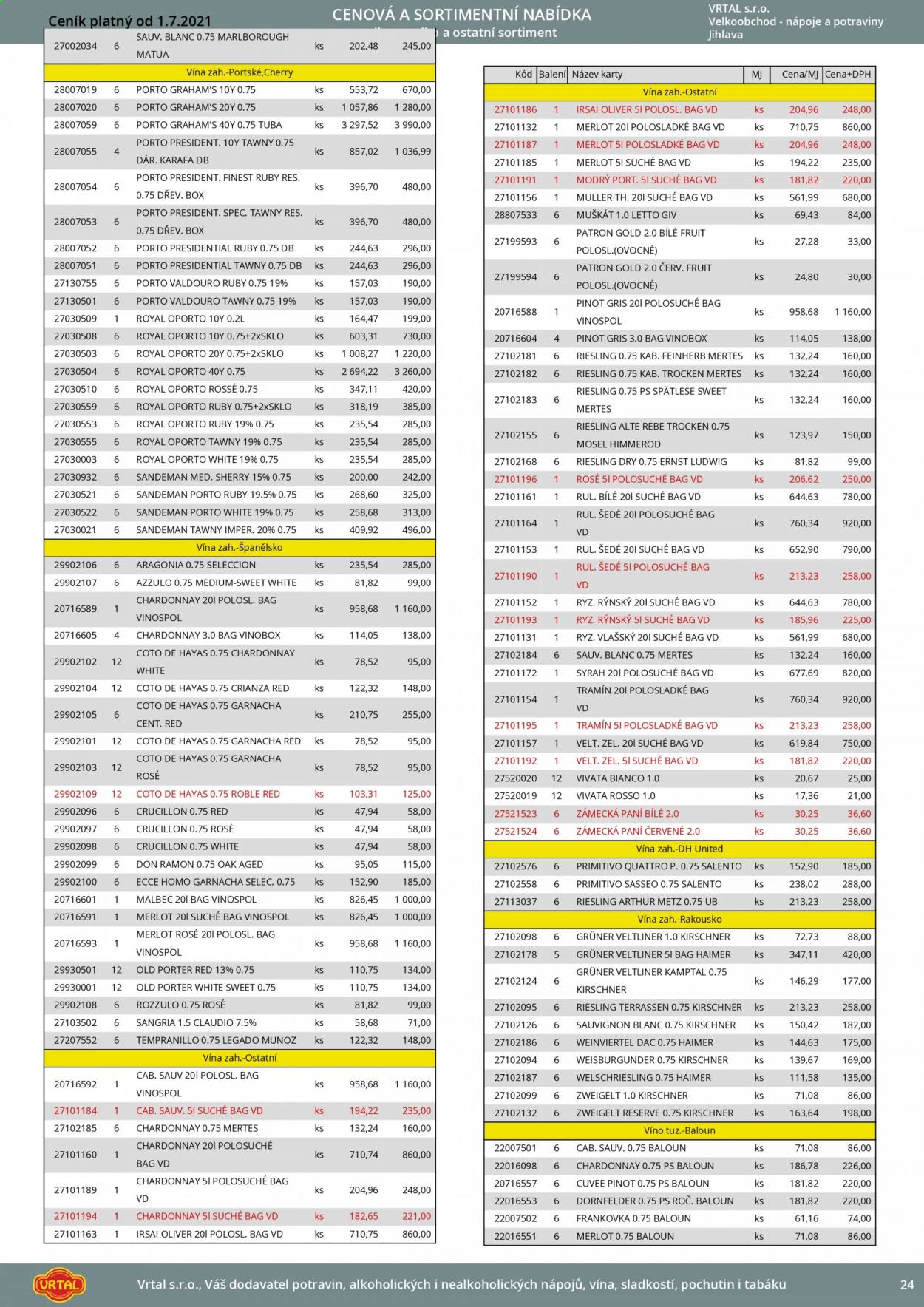 Leták Vrtal - 1.7.2021 - 31.7.2021. Strana 25