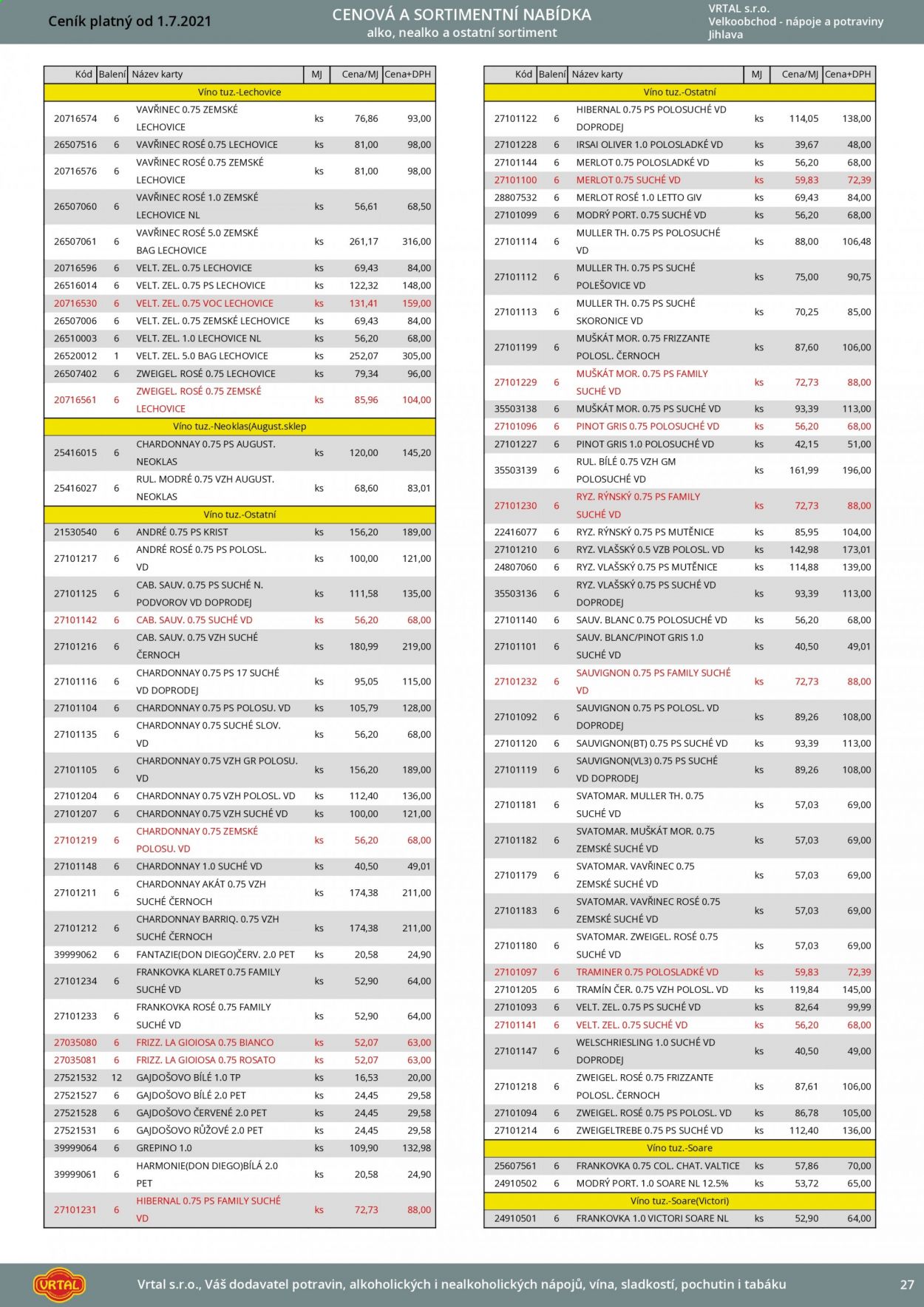 Leták Vrtal - 1.7.2021 - 31.7.2021. Strana 28