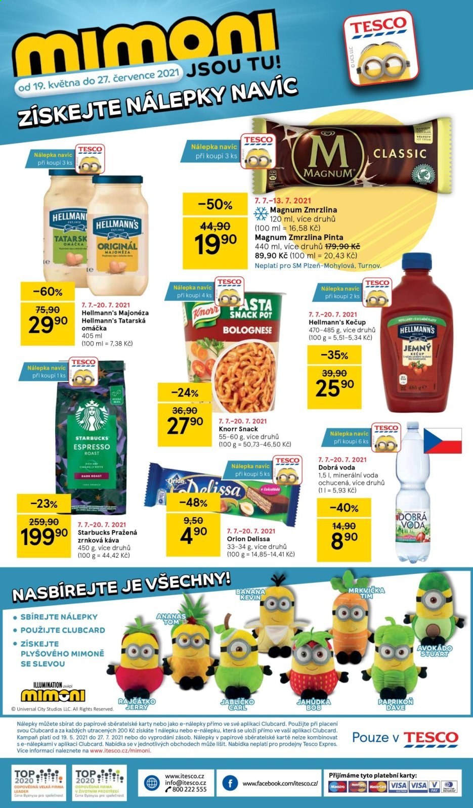 Leták TESCO supermarket - 7.7.2021 - 13.7.2021. Strana 8