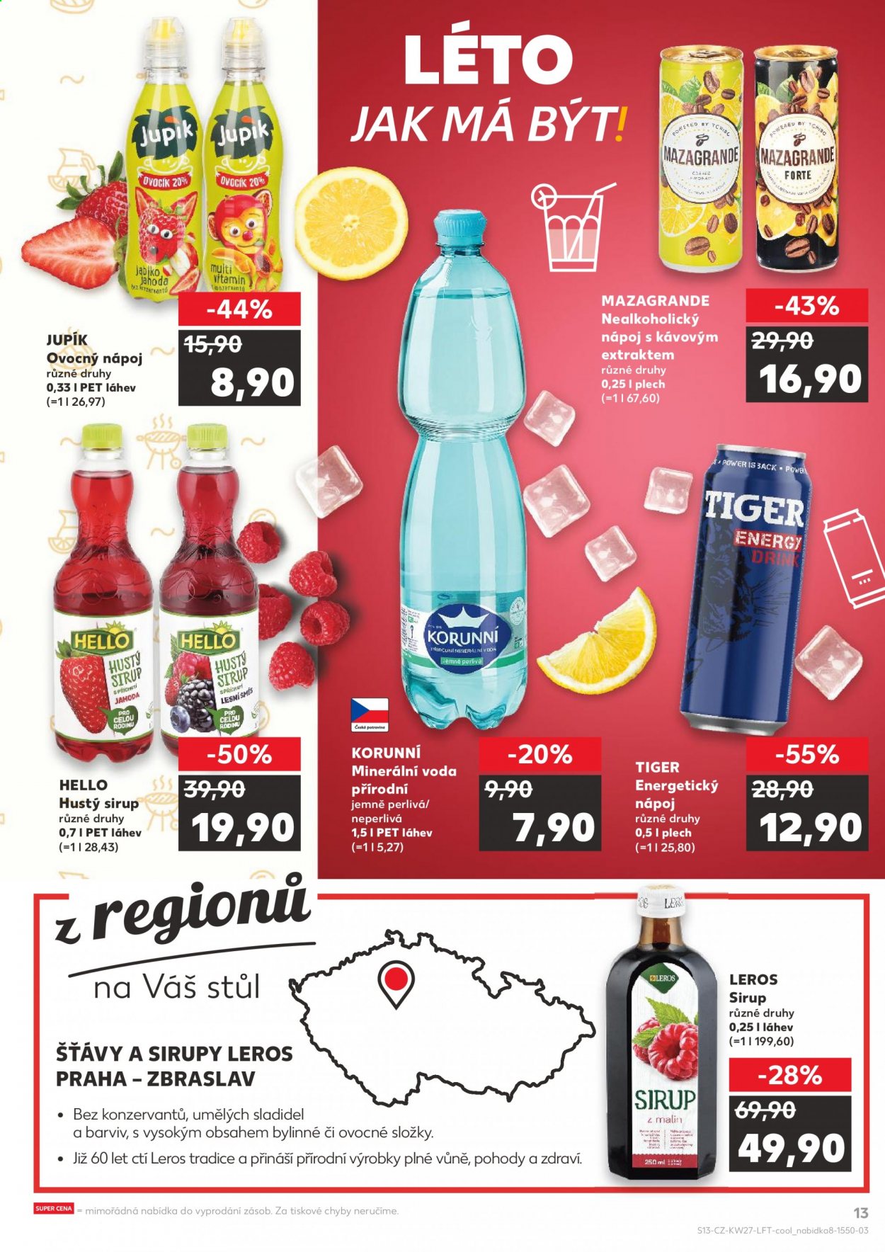 Leták Kaufland - 7.7.2021 - 13.7.2021. Strana 13