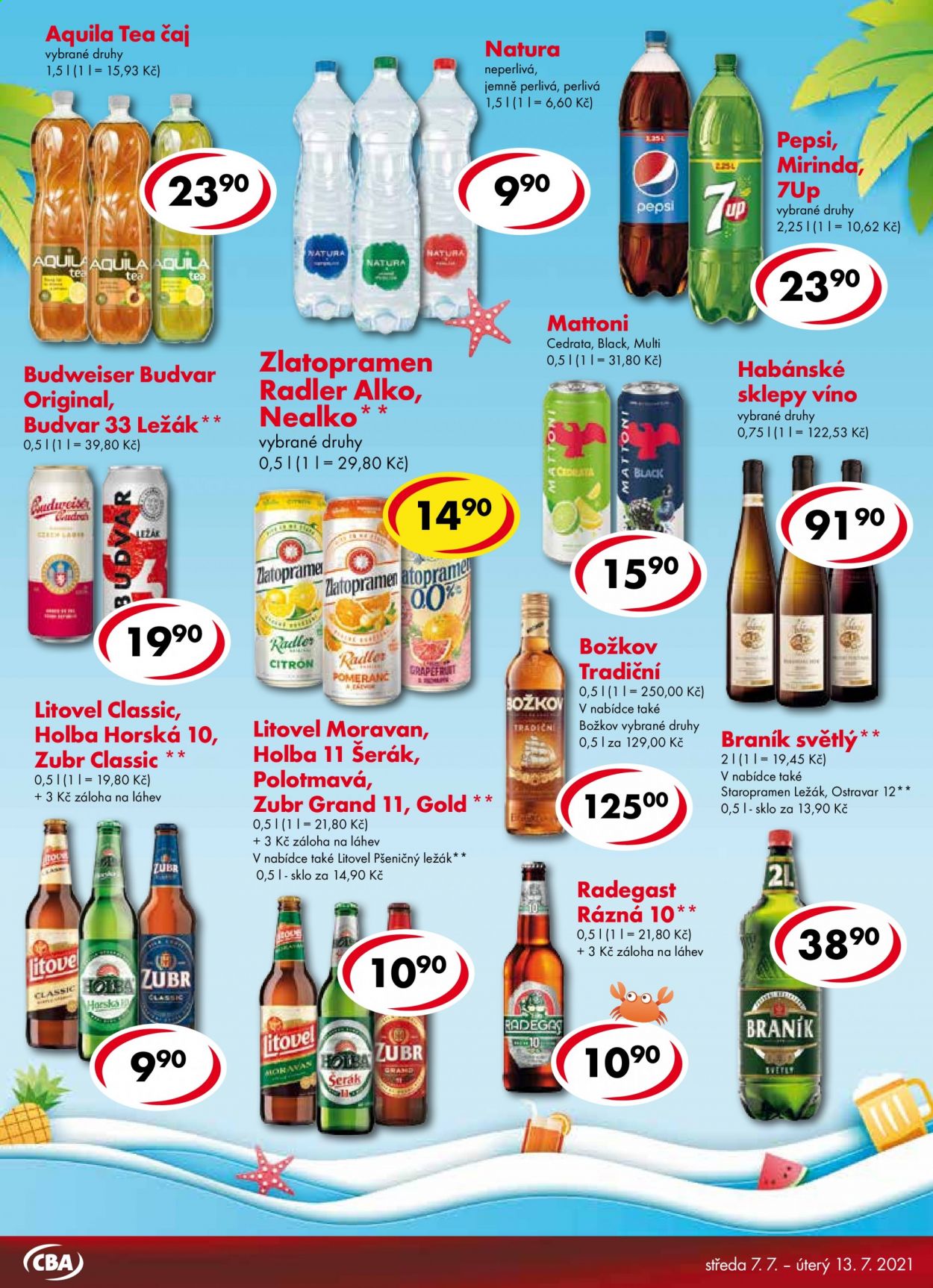 Leták CBA Premium - 7.7.2021 - 13.7.2021. Strana 8