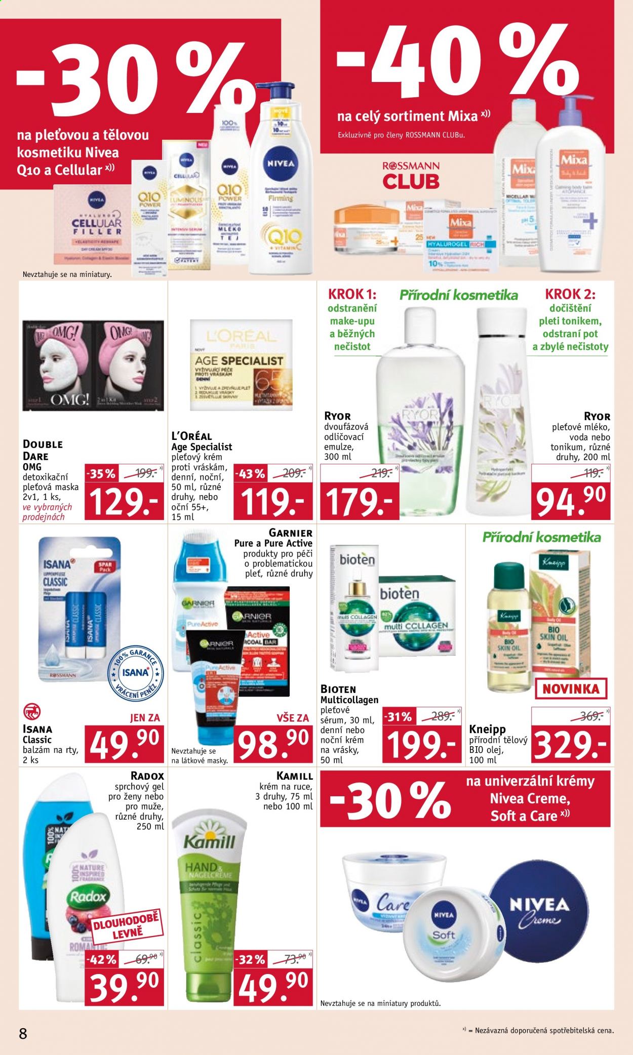 Leták ROSSMANN - 7.7.2021 - 20.7.2021. Strana 8
