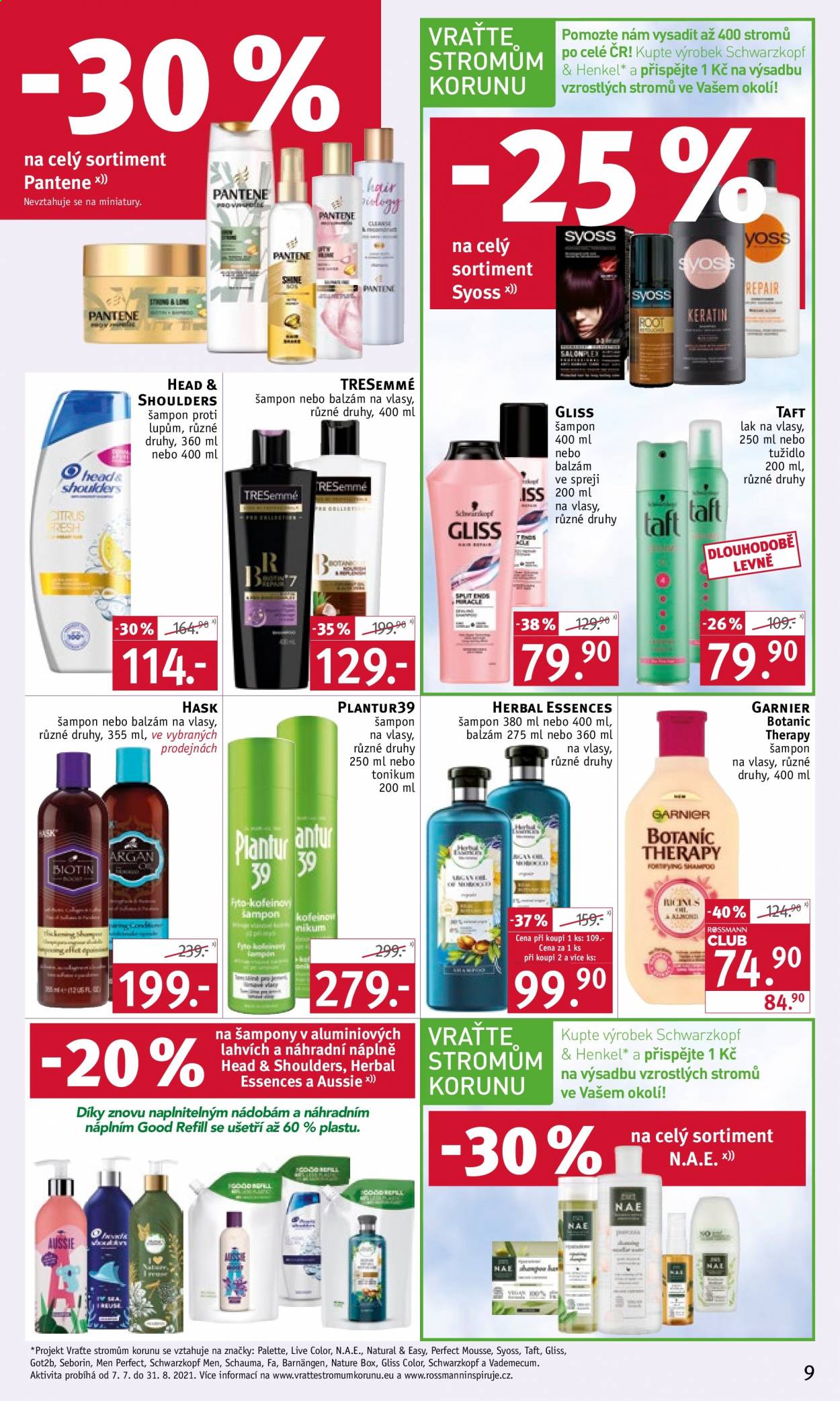 Leták ROSSMANN - 7.7.2021 - 20.7.2021. Strana 9