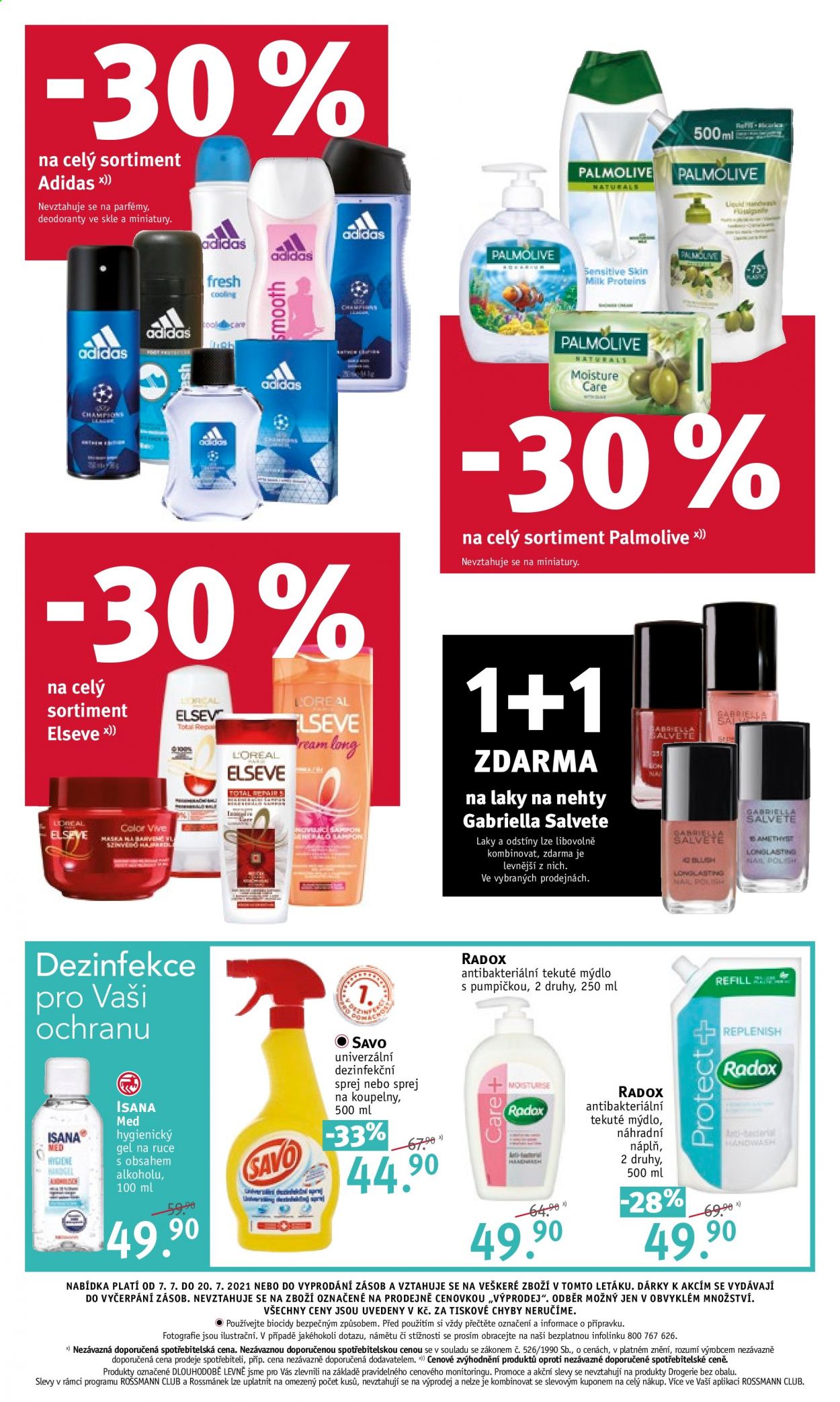 Leták ROSSMANN - 7.7.2021 - 20.7.2021. Strana 16