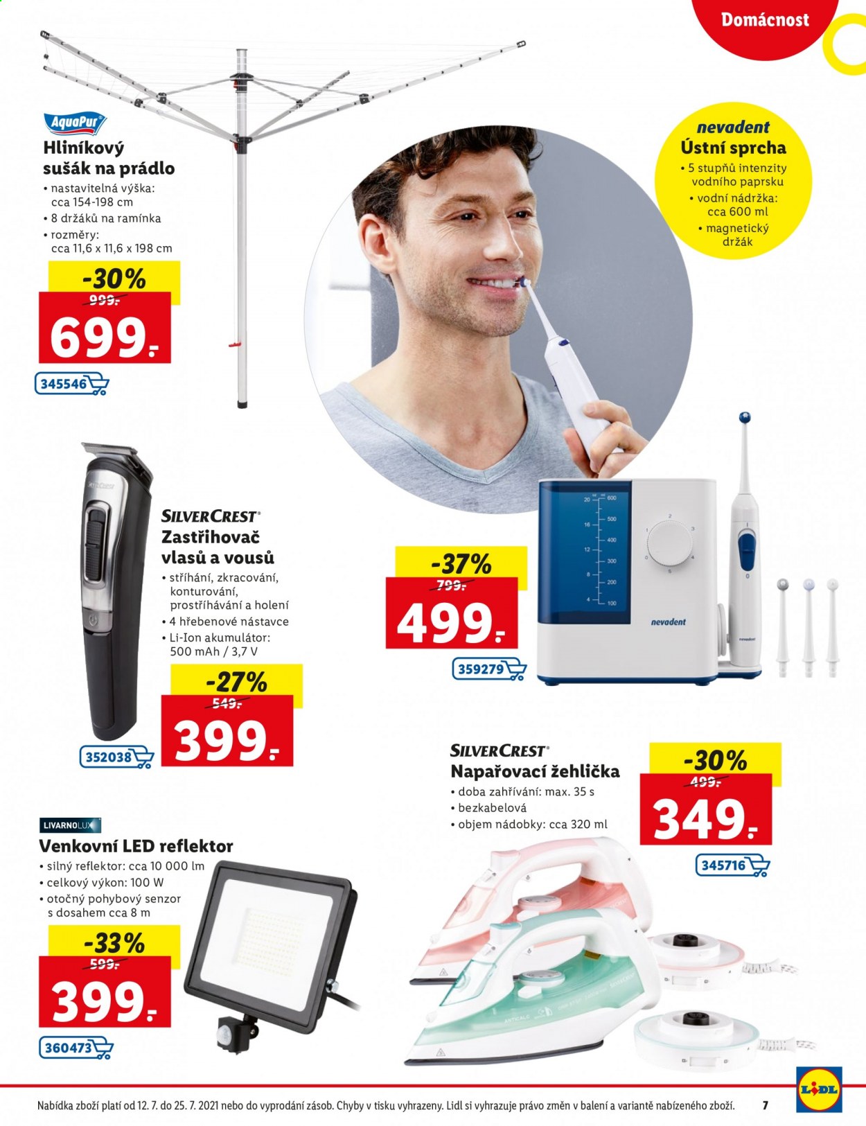Leták Lidl - 12.7.2021 - 25.7.2021. Strana 7