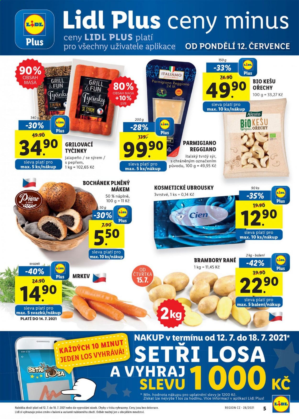 Leták Lidl - 12.7.2021 - 18.7.2021. Strana 5