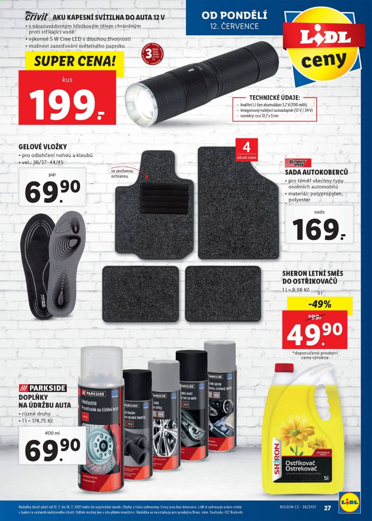 Leták Lidl - 12.7.2021 - 18.7.2021. Strana 27