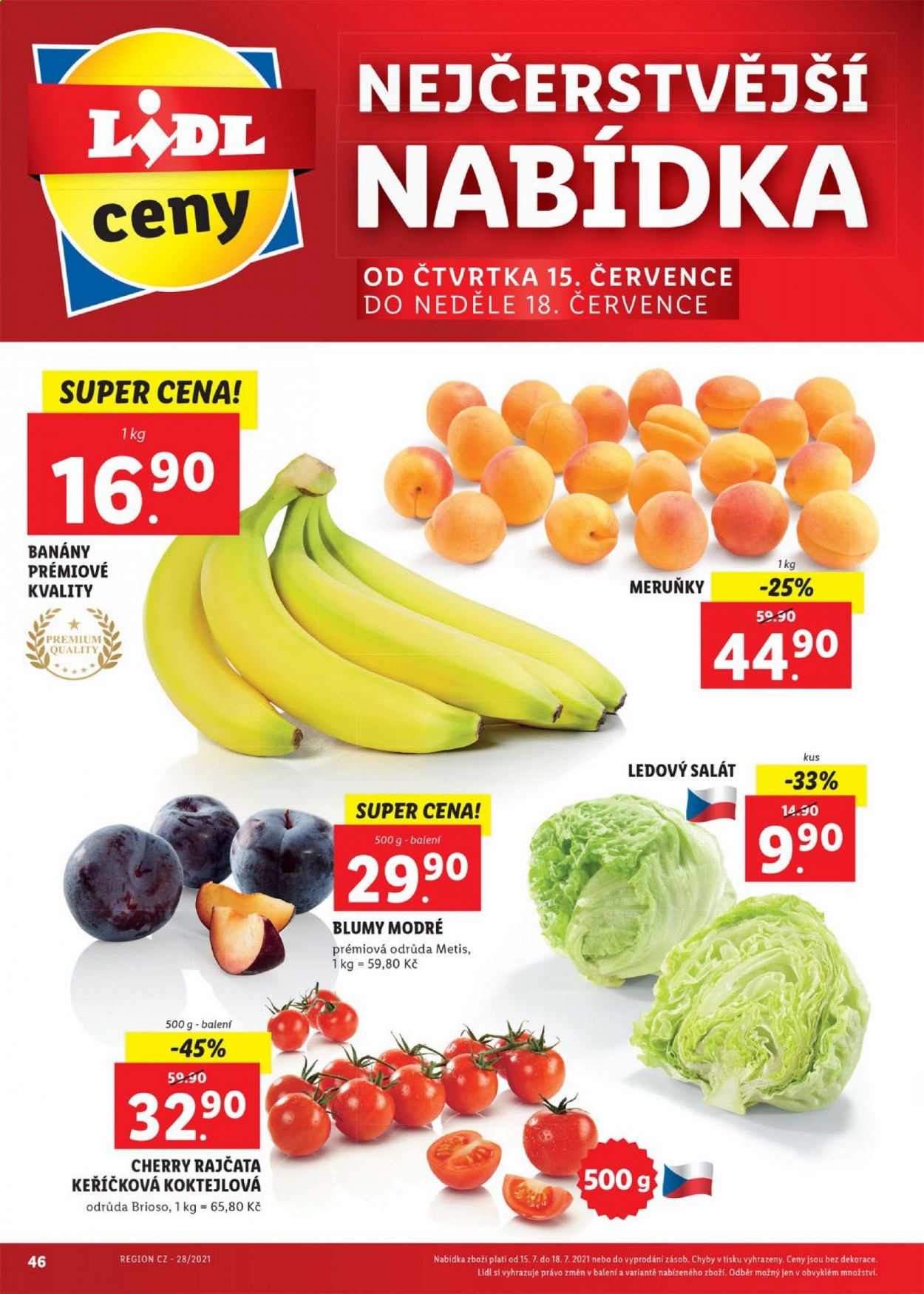 Leták Lidl - 12.7.2021 - 18.7.2021. Strana 46