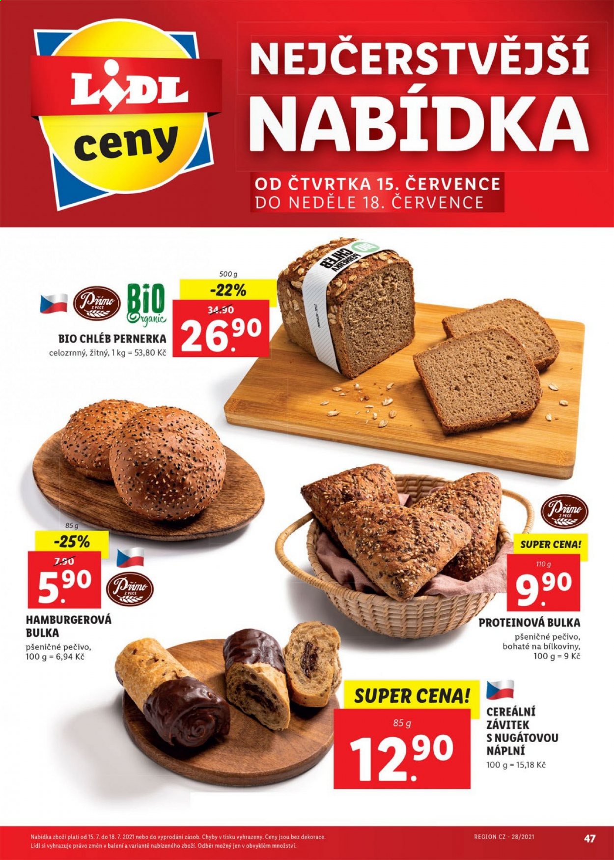 Leták Lidl - 12.7.2021 - 18.7.2021. Strana 47