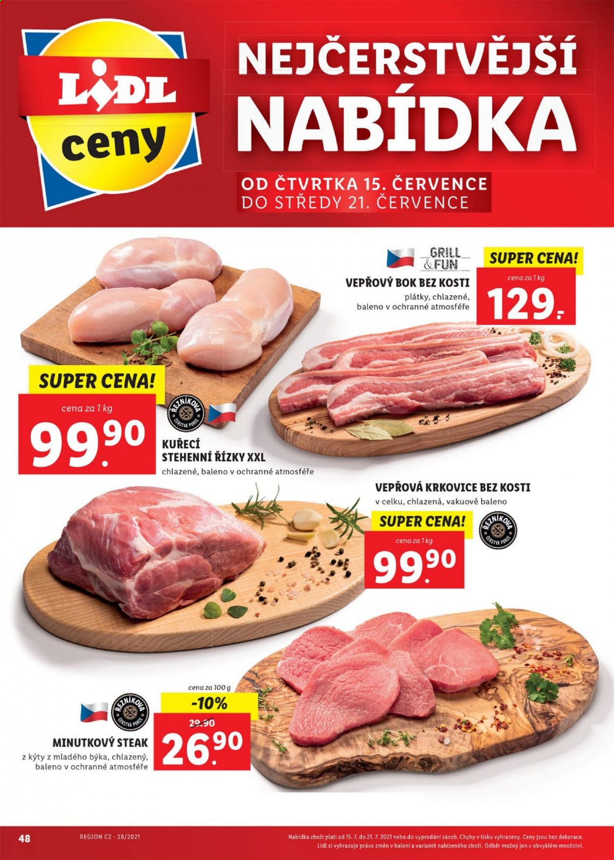 Leták Lidl - 12.7.2021 - 18.7.2021. Strana 48