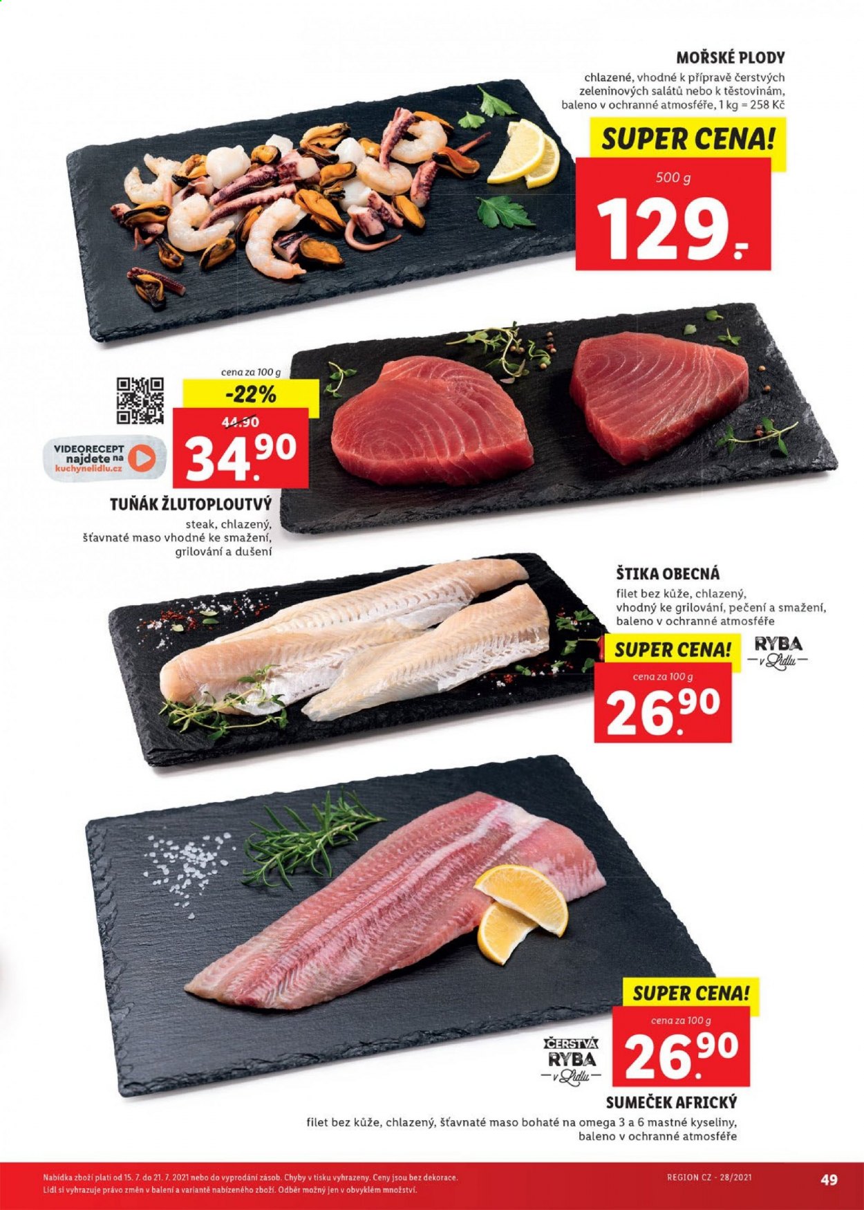 Leták Lidl - 12.7.2021 - 18.7.2021. Strana 49