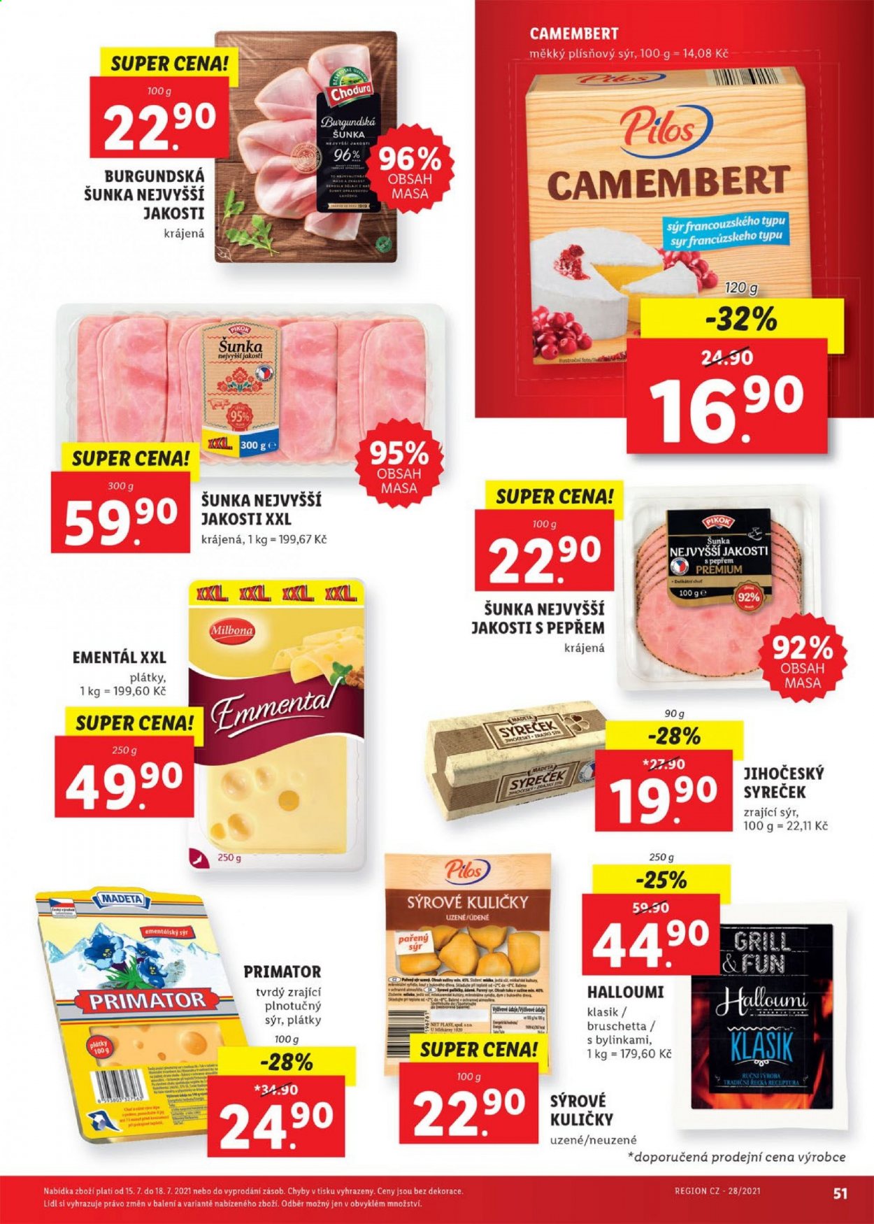 Leták Lidl - 12.7.2021 - 18.7.2021. Strana 51