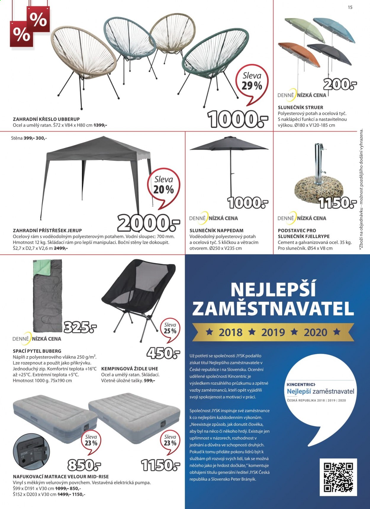 Leták JYSK - 8.7.2021 - 21.7.2021. Strana 15