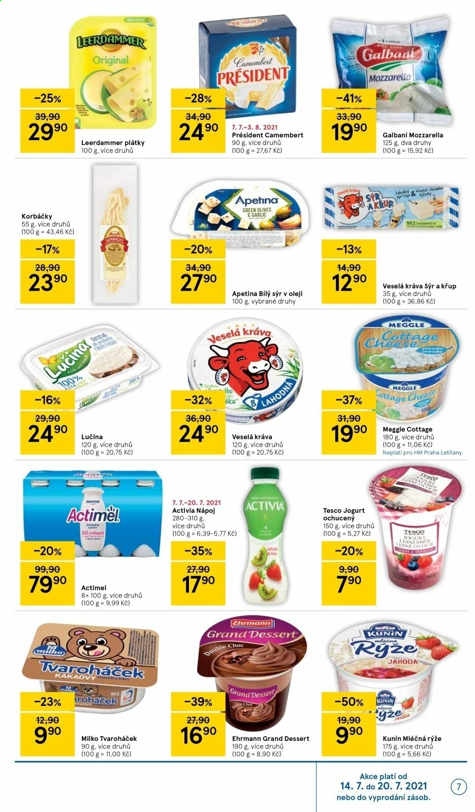 Leták TESCO - 14.7.2021 - 20.7.2021. Strana 7