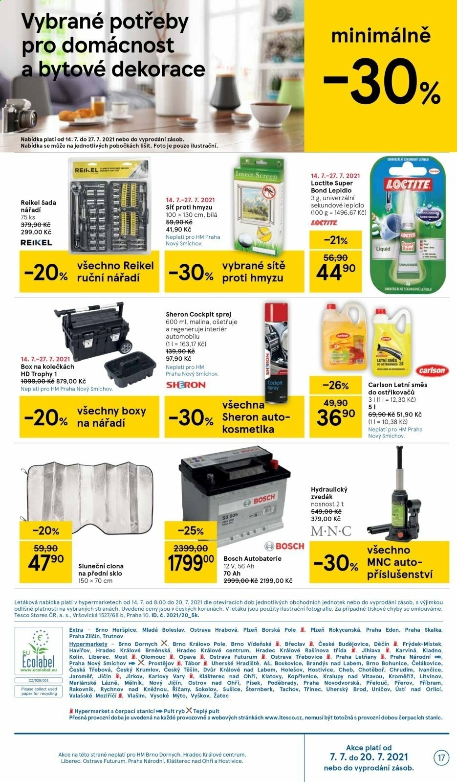 Leták TESCO - 14.7.2021 - 20.7.2021. Strana 17