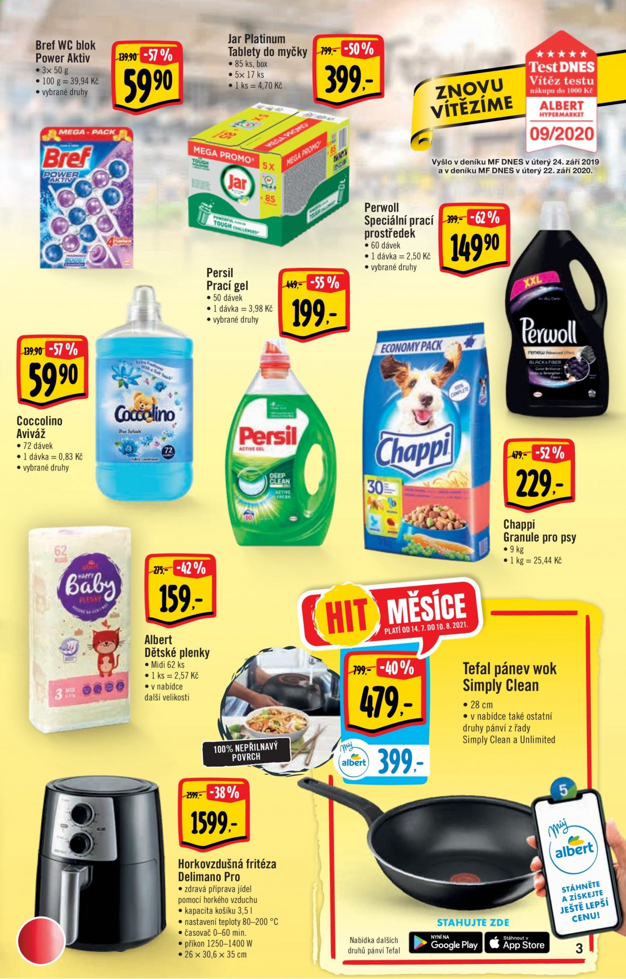Leták Albert Hypermarket - 14.7.2021 - 20.7.2021. Strana 3